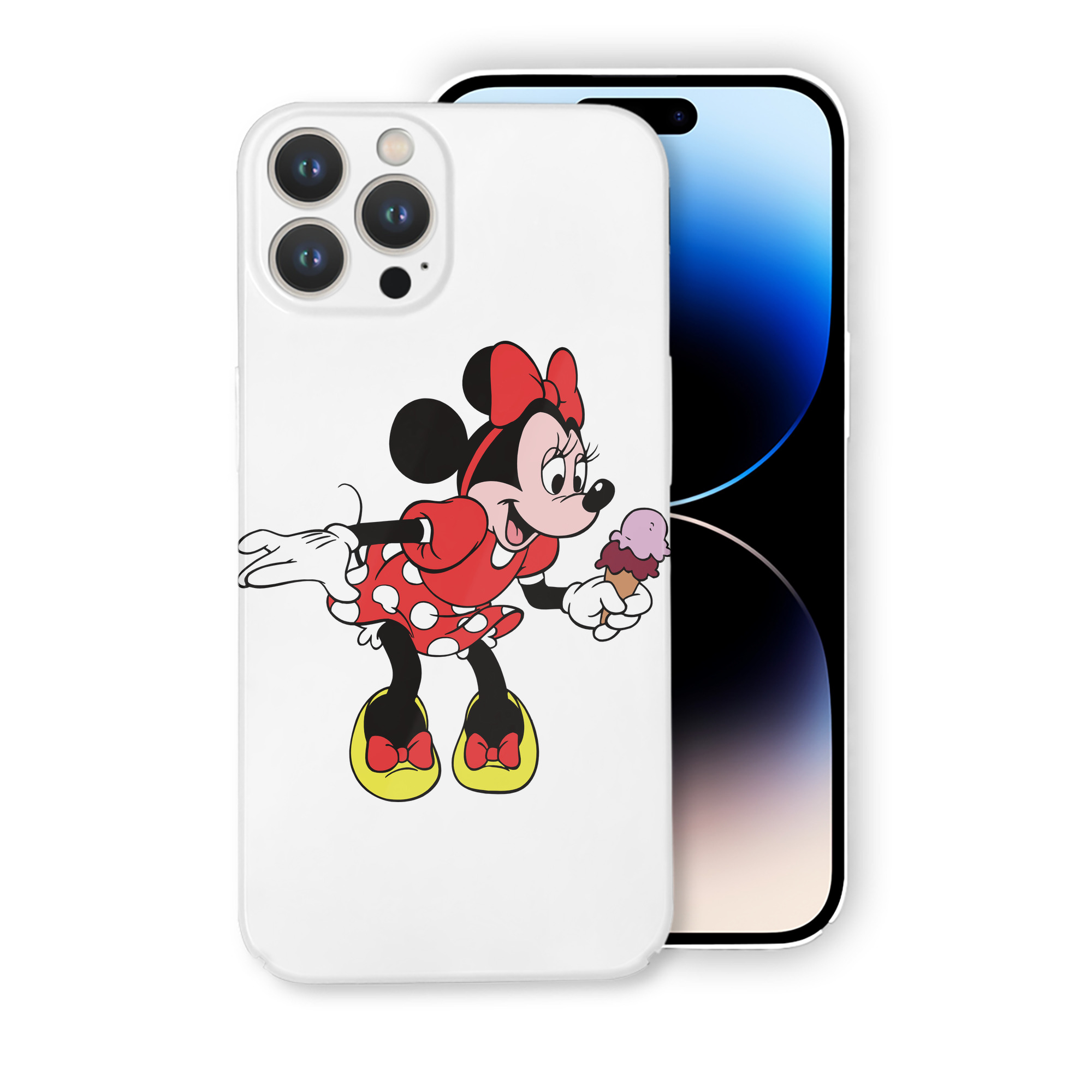 （画像用） ミッキーマウス Mickey Mouse 【iPhone 14シリーズ対応】ハードケース